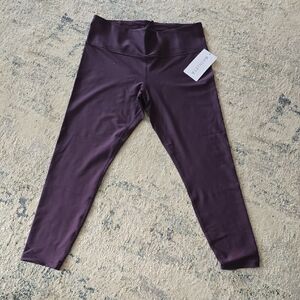 Athleta Womens Interval Tight Deep Purple Leggings